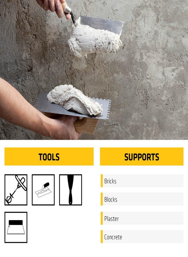 SIKA - Acrylic Paste - Sika Cracksil Acrylic Paste - Use putty for filling and sealing the cracks on roof and wall - Reay to use - Interior and exterior - White - 1kg - Image 5